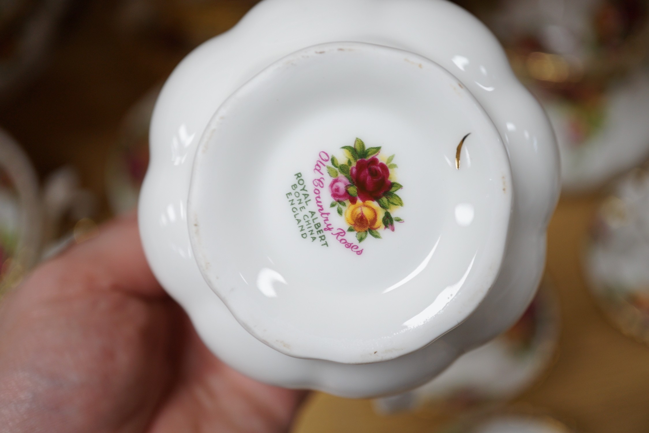 A quantity of Royal Albert Old Country Roses tea and dinner wares